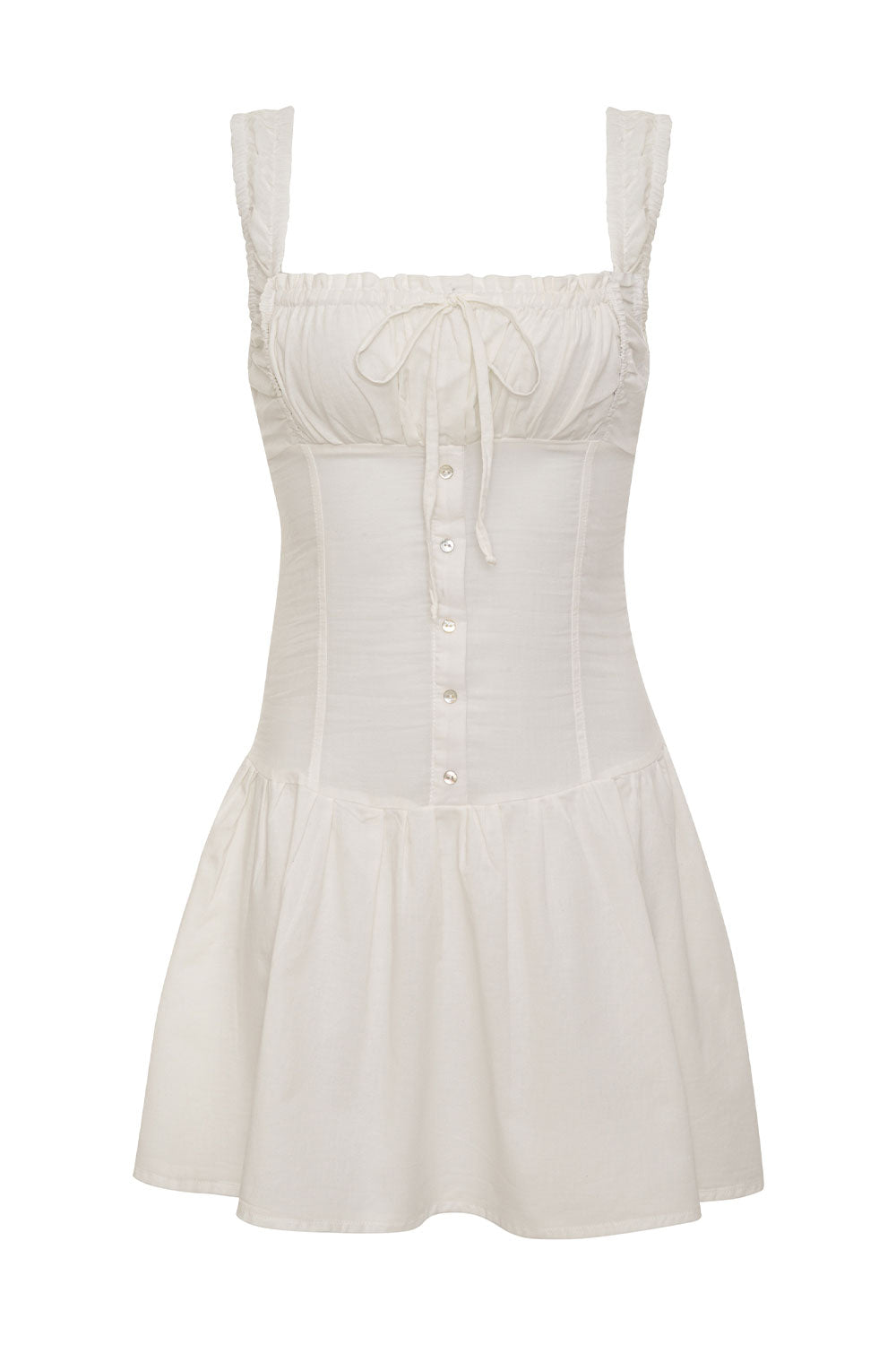 Christa Volanlı Elbise