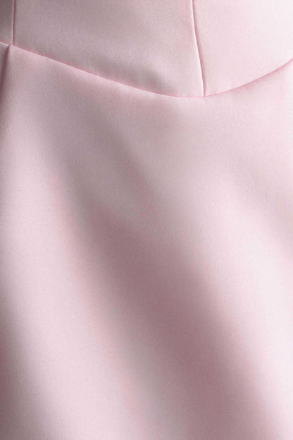 Butka™ Orellia Straplez Takım Elbise Mini Elbise - Soft Pembe