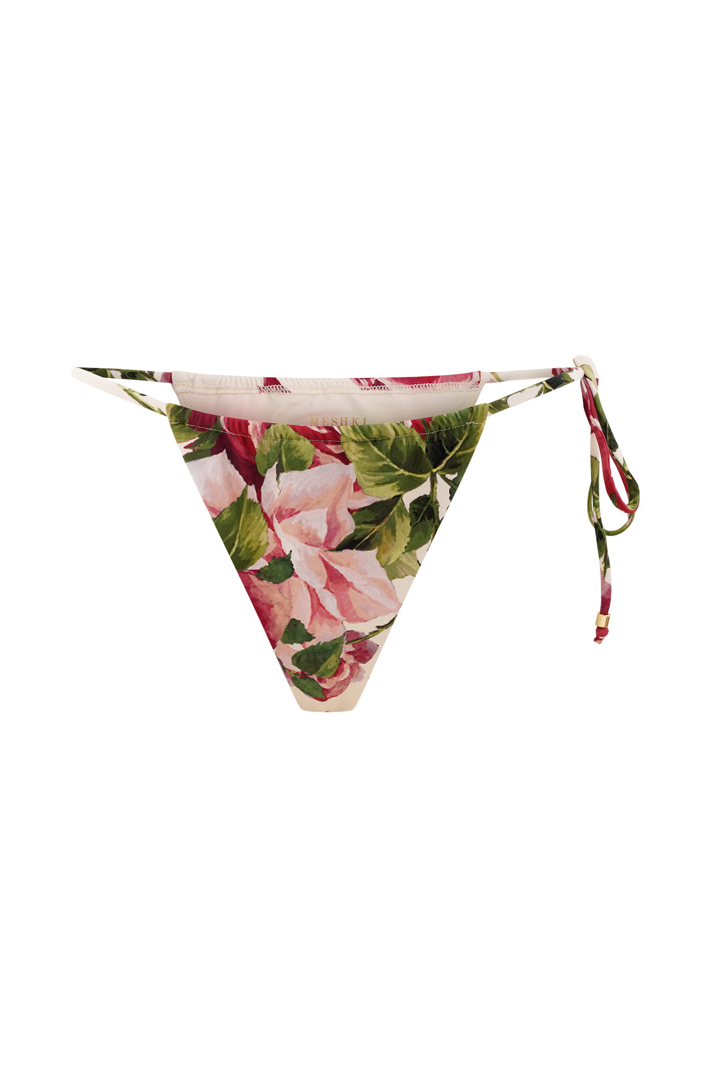 Butka™ Andie Dantelli Telli Yan Bikini Altı - Sonia Rose Print