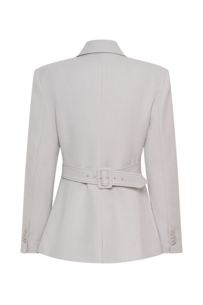 Butka™ Bellamy Cinched Blazer - Gri