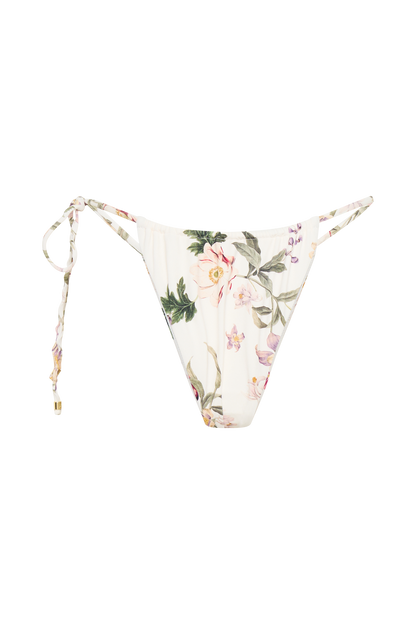 Butka™ Andie Dantelli Telli Yan Bikini Altı - Bella Rosa Print