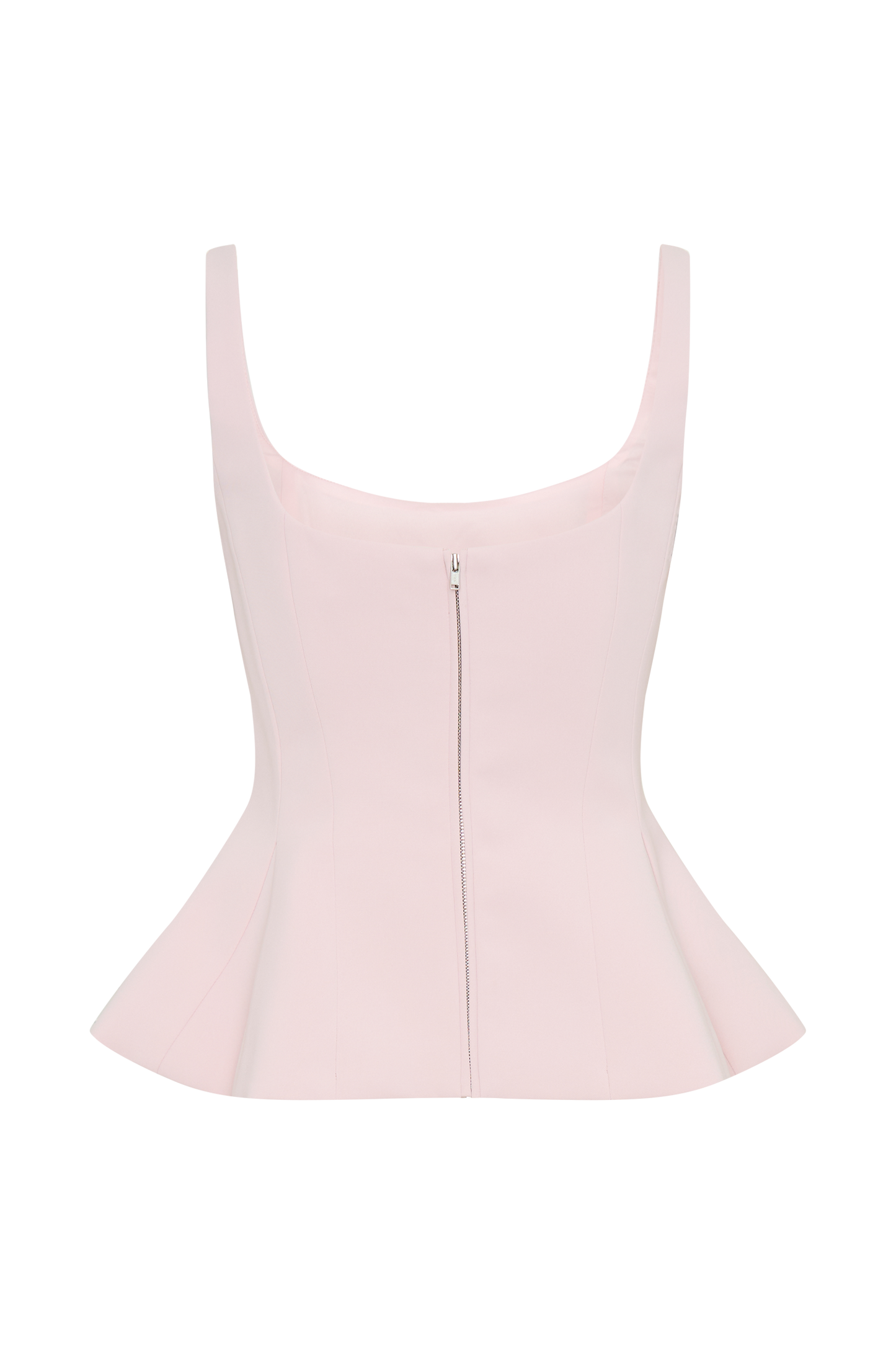 Butka™ Korrie Suit Peplum Üst - Pudra Pembesi