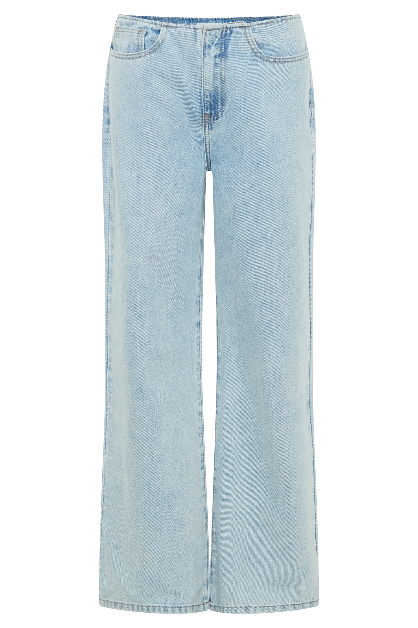 Butka™ Caitlin Mid Bel Denim Flare Jeans - Açık Mavi