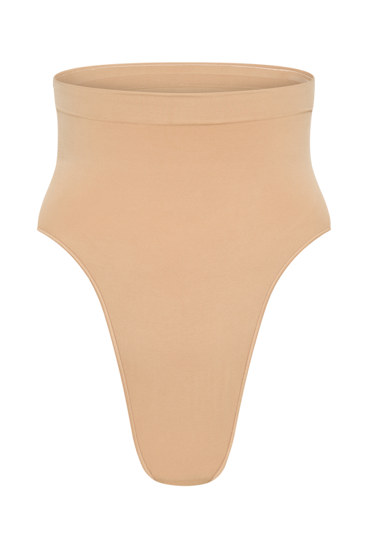 Butka™ Saria Yüksek Bel Shapewear Külot - Bej