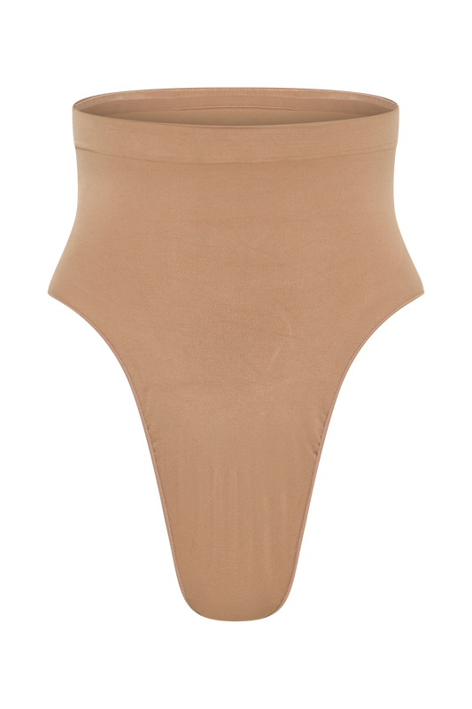 Butka™ Saria Yüksek Bel Shapewear Külot - Latte