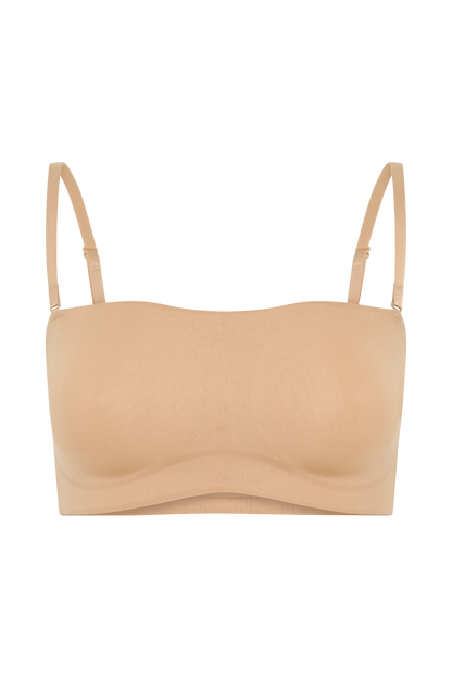 Butka™ Joanna Straplez Shapewear Sütyen - Bej