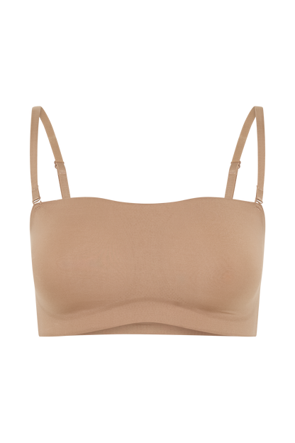 Butka™ Joanna Straplez Shapewear Sütyen - Latte