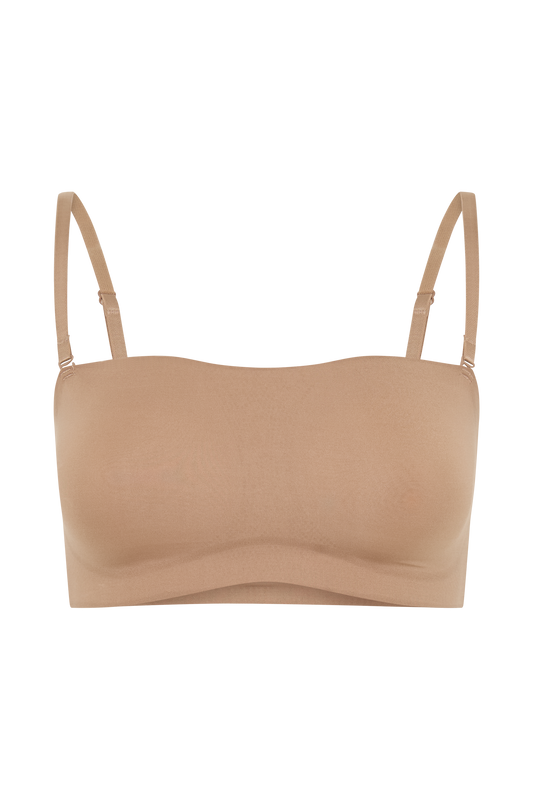 Butka™ Joanna Straplez Shapewear Sütyen - Latte