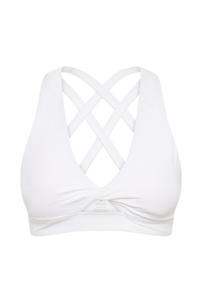 Butka™ Jackie Twist Crop Top - Beyaz