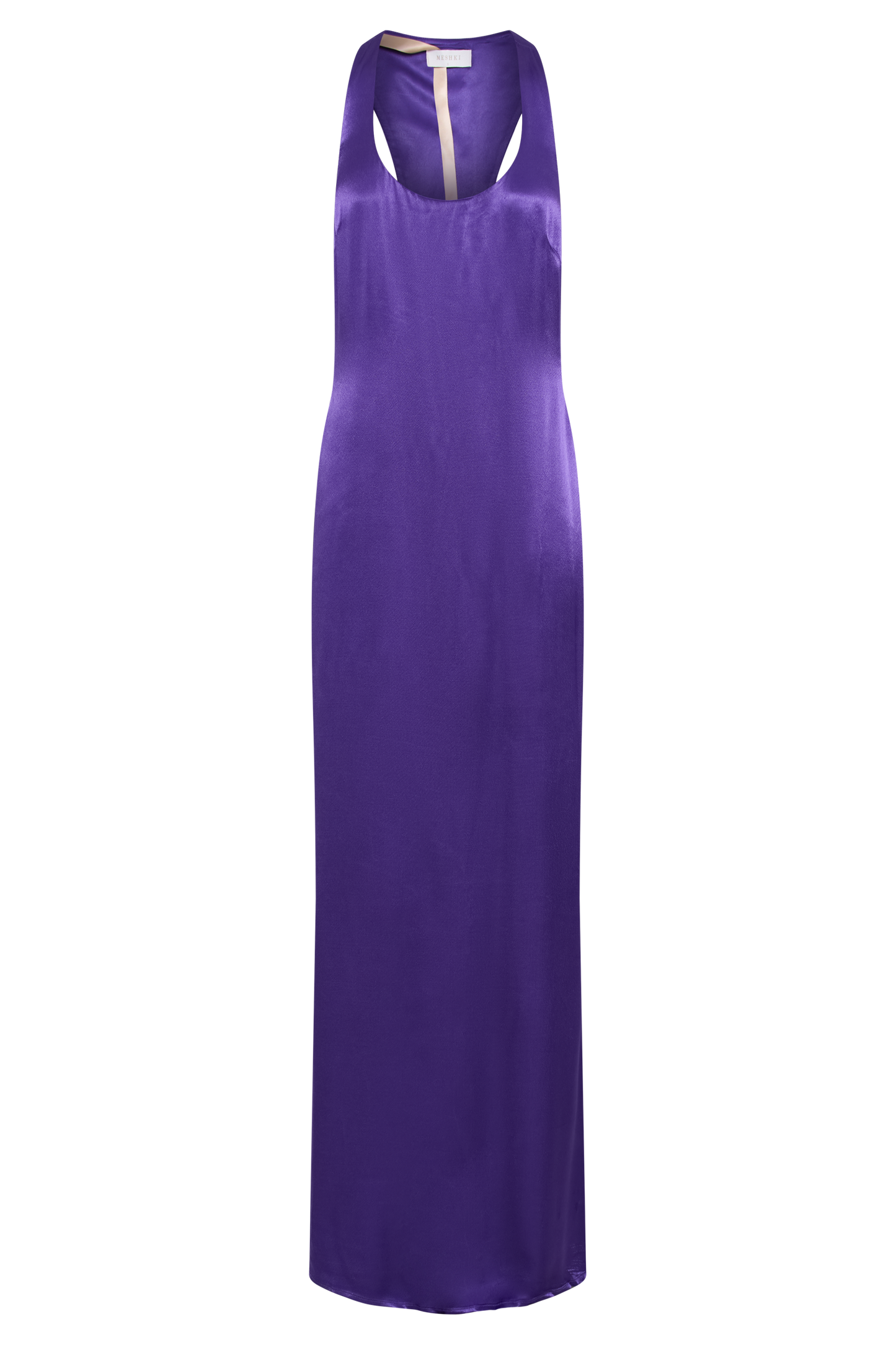 Butka™ Jacquelyn Racerback Maxi Elbise - Koyu Mor