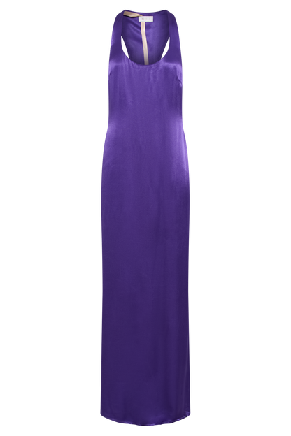 Butka™ Jacquelyn Racerback Maxi Elbise - Koyu Mor