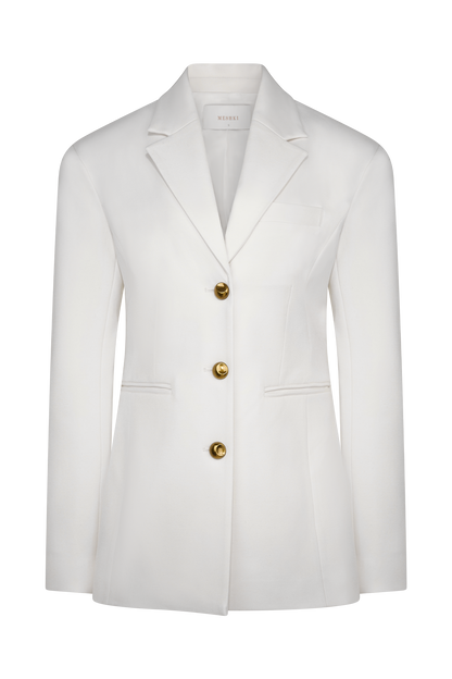 Butka™ Bellamy Cinched Blazer - Fildişi