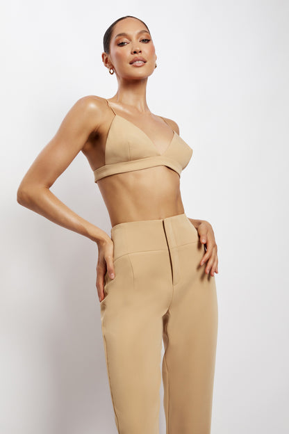 Butka™ Cynthia Üçgen Bralet - Camel