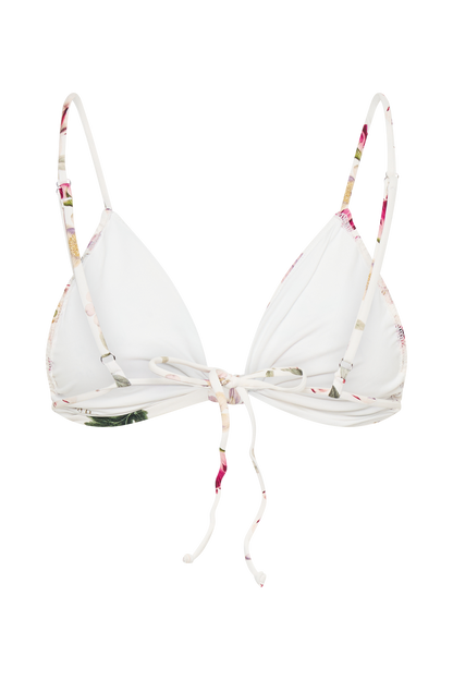 Butka™ Rosmunda Dantelli Bikini Üstü - Bella Rosa Baskı